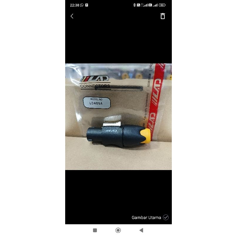 Jack speakon speaker  MEREK LAD 405A