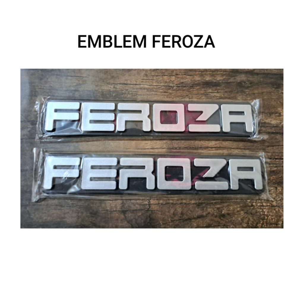 Emblem daihatsu Feroza ferosa / emblem mobil feroza sepasang / feroza