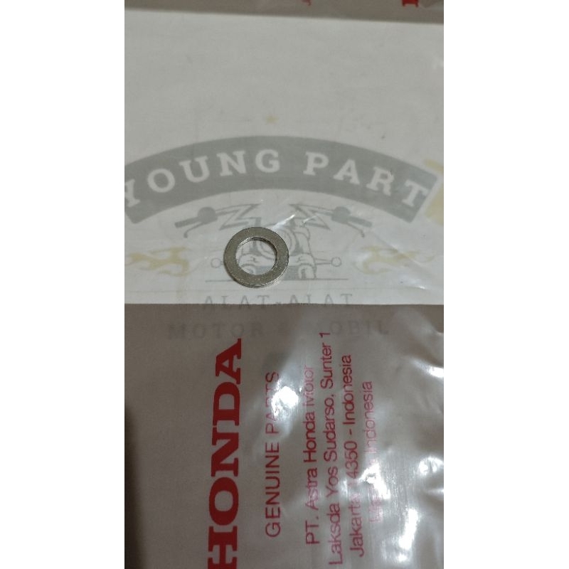 Ring Plat Washer14 mm Tebal Ring as Rumah Roller dll Honda Original
