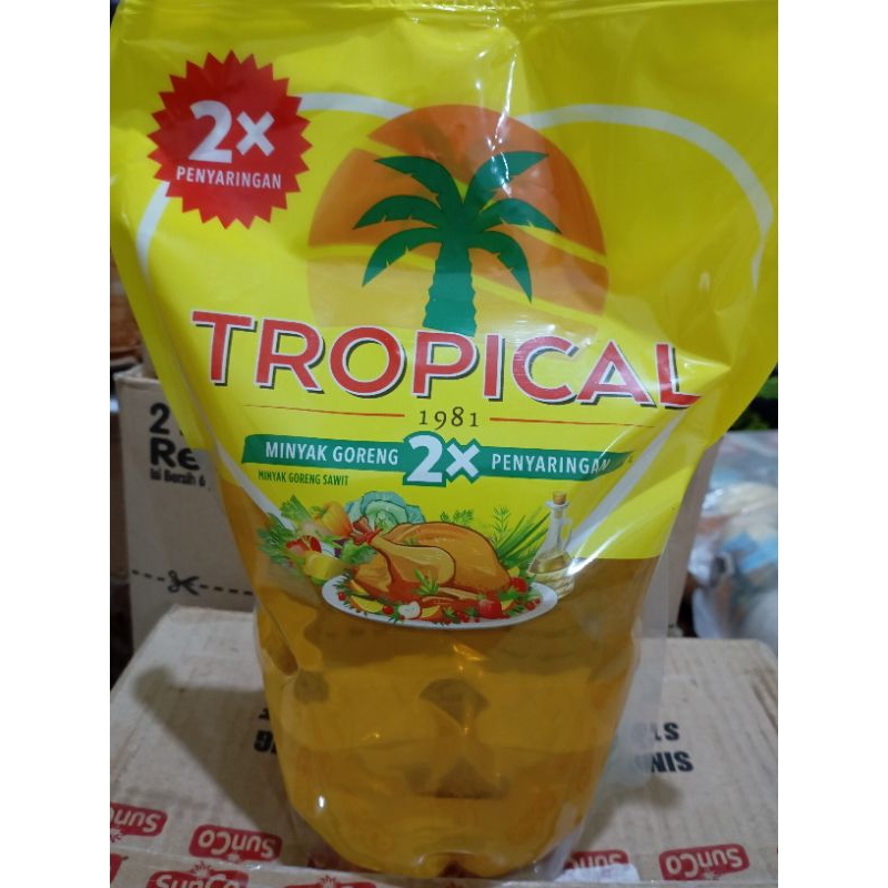 

Minyak Goreng Tropical 2L / 2 liter Pouch