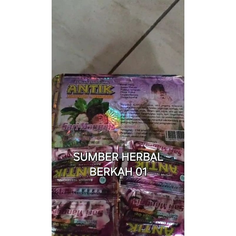 ANTIK ASAM URAT RHEUMATIK SARI MANGGIS