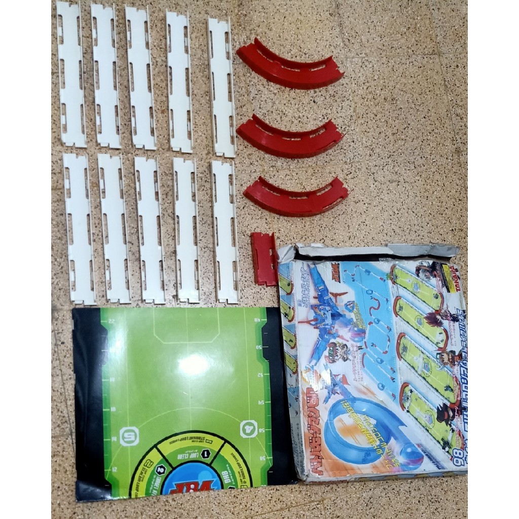 incomplete tidak lengkap Sonokong takara tomy battle b daman DHB 98 ARENA battle field set crash bda