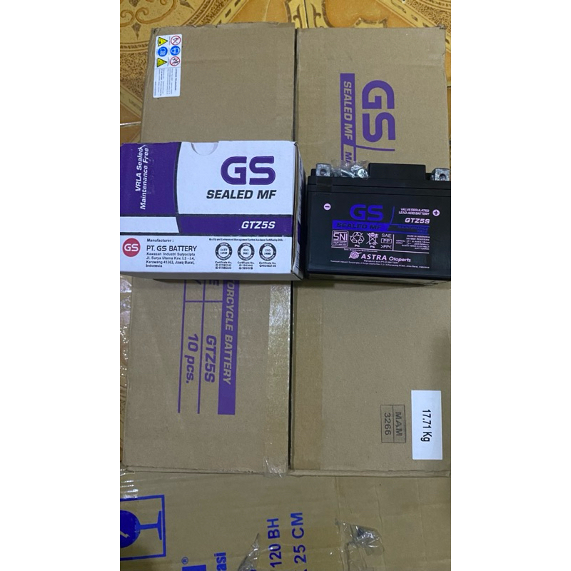 AKI MOTOR GS ASTRA (GTZ5S) AKI KERING