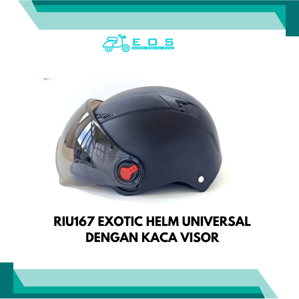 Helm Sepeda Listrik Skuter Elektrik Cocok Buat Anak-Anak Dan Dewasa Helm Skuter dengan kaca visor