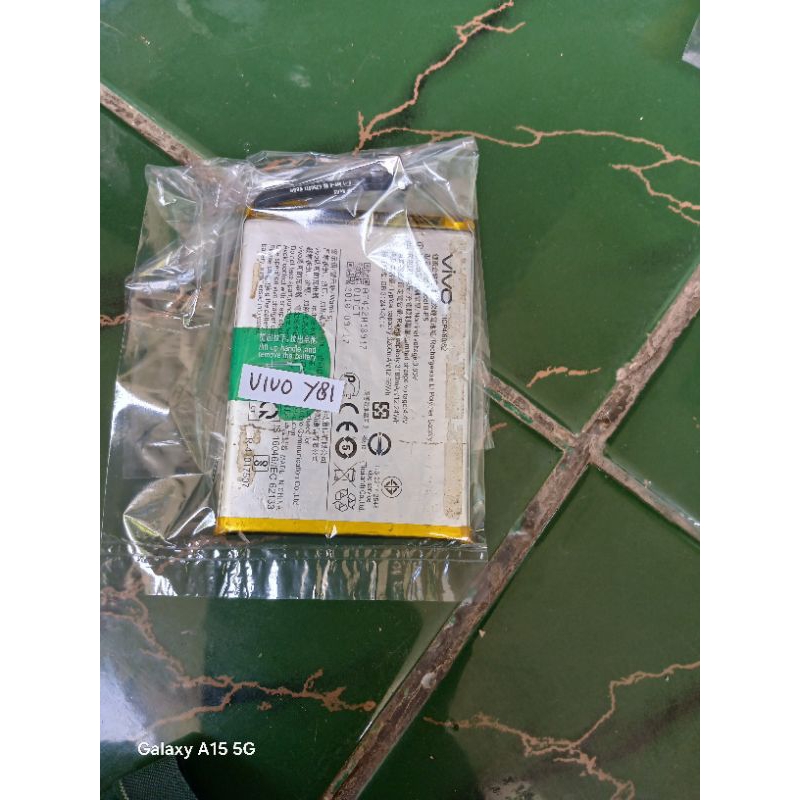batrai vivo y81 ory bekas copotan