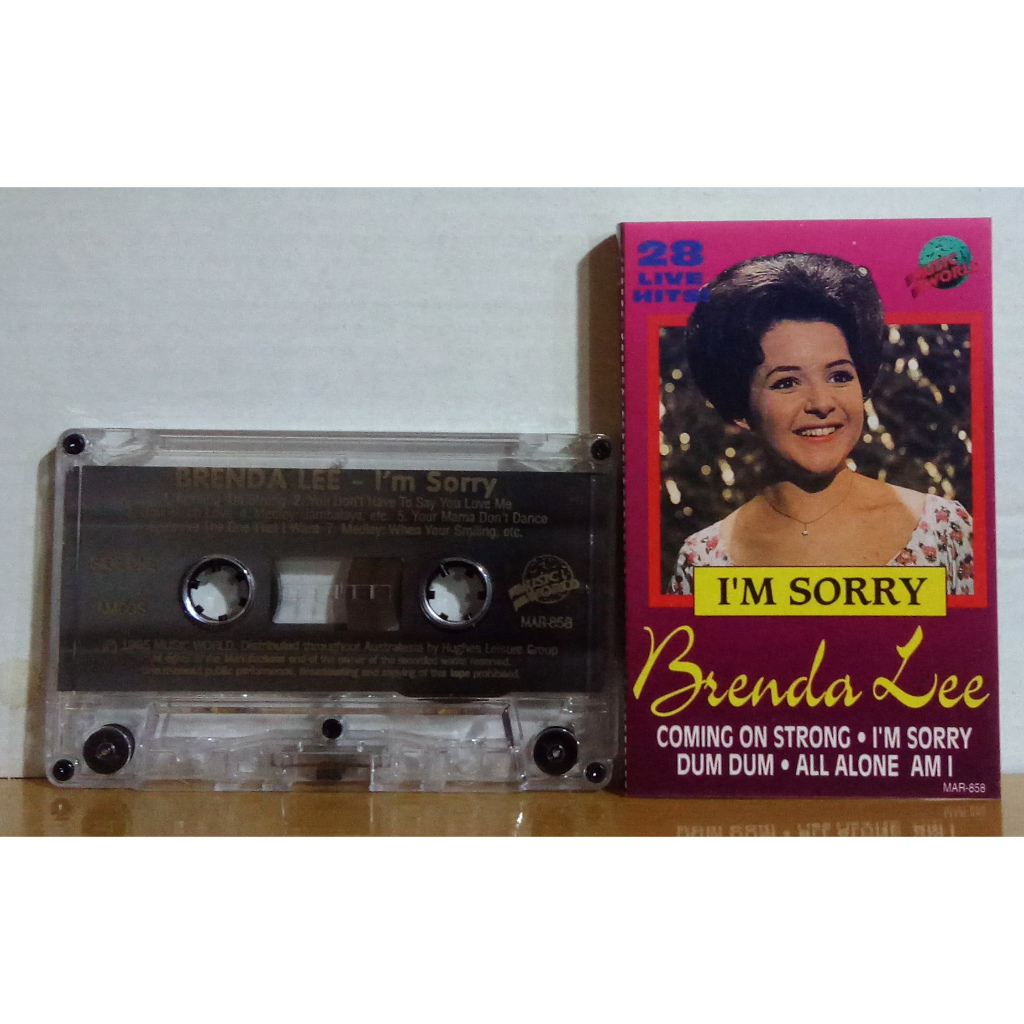 BRENDA LEE - IM SORRY - Kaset Impor