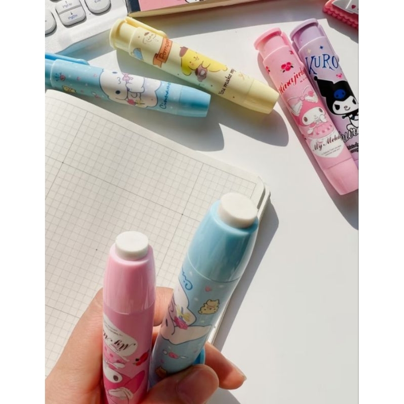 

my melody sanrio mekanik eraser