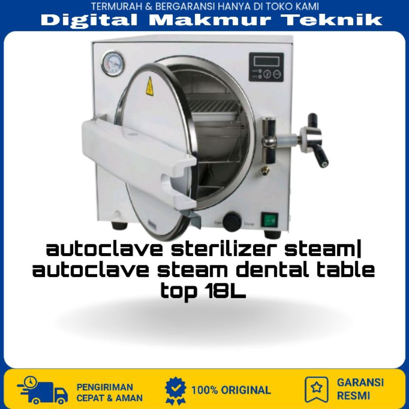 autoclave sterilizer steam| autoclave steam dental table top 18L