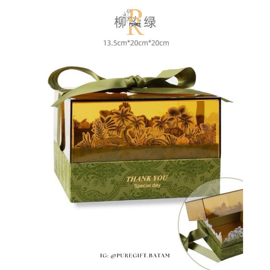 

[PUREGIFT] hardbox kotak hampers kado lebaran natal acrylic