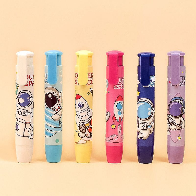 

ozozshop - Penghapus Pensil Mekanik Motif Karakter ASTRONOUT #ST096 / Hi-Quality Mechanical Eraser / Penghapus Pensil Bentuk Lipstik Kualitas Premium ASTRONOUT