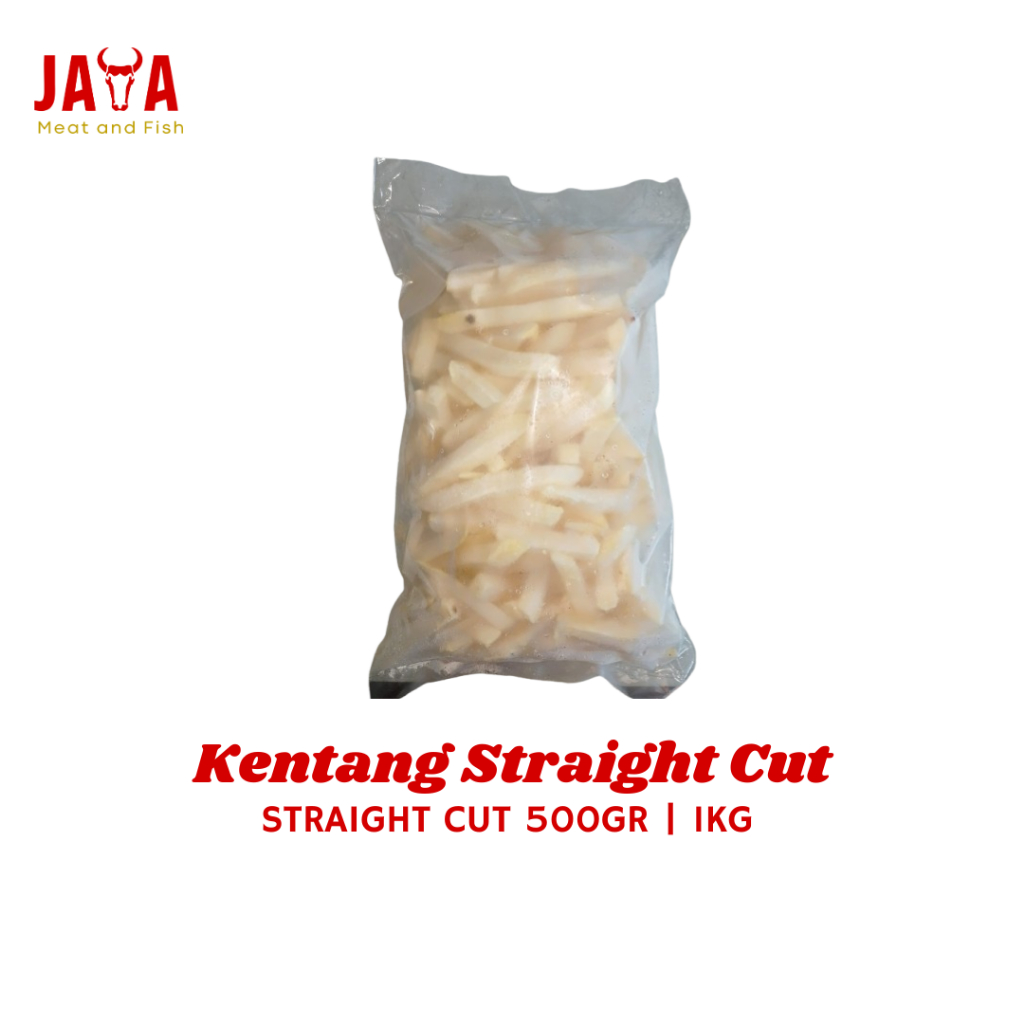 

French Fries Straight Cut 500Gr - 1Kg | Kentang Goreng Straight Cut