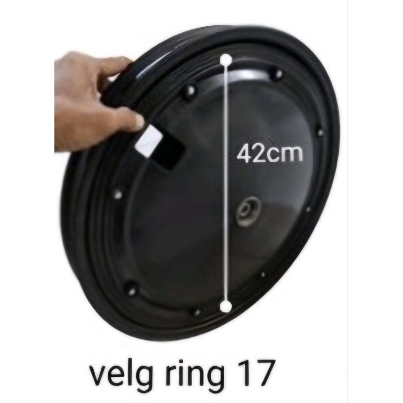 wheeldop motor tutup velg diameter 42cm velg 17x250, 17x300 astrea W175 dkk NEW PLASTIK BUKAN FIBER