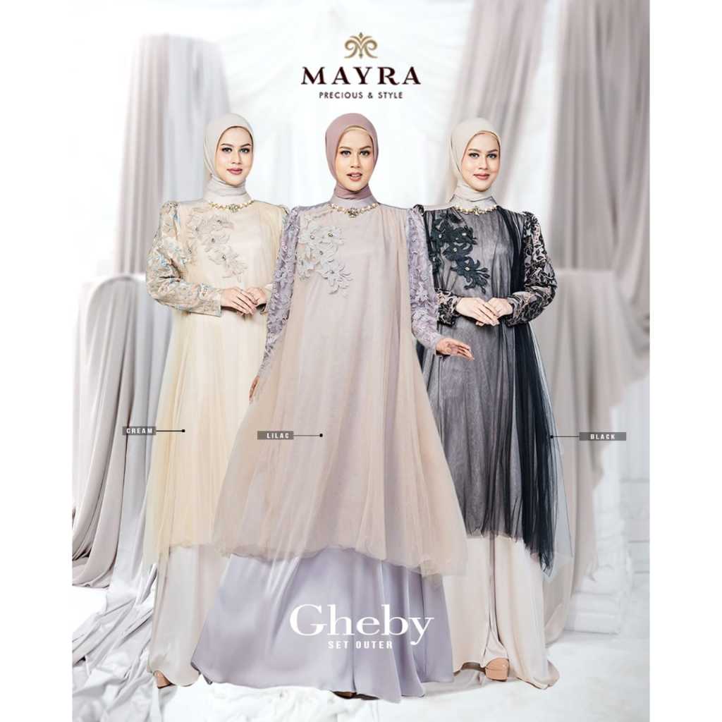 Mayra Indonesia Basic Dress Gheby Koleksi Raya