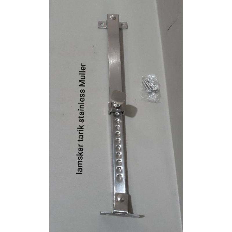 lamskar tarik stainless steel Muller 7" / ramskar jendela stainless steel