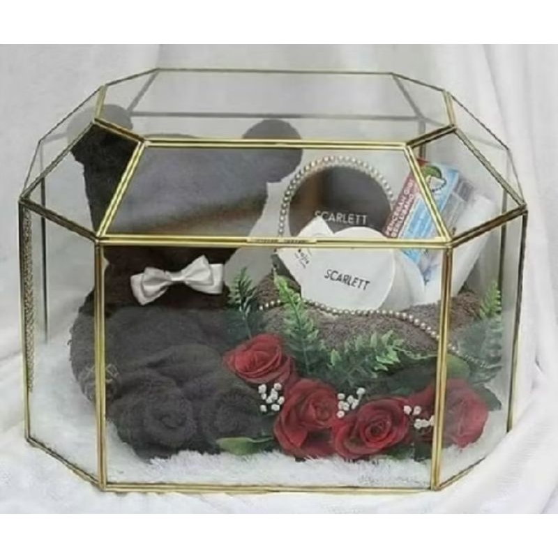 BOX HANTARAN/ HANTARAN SESERAHAN/ BOX HANTARAN KACA