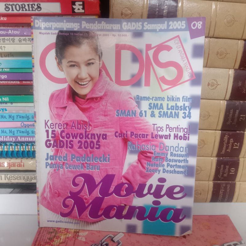 MAJALAH GADIS NO 08 MARET 2005