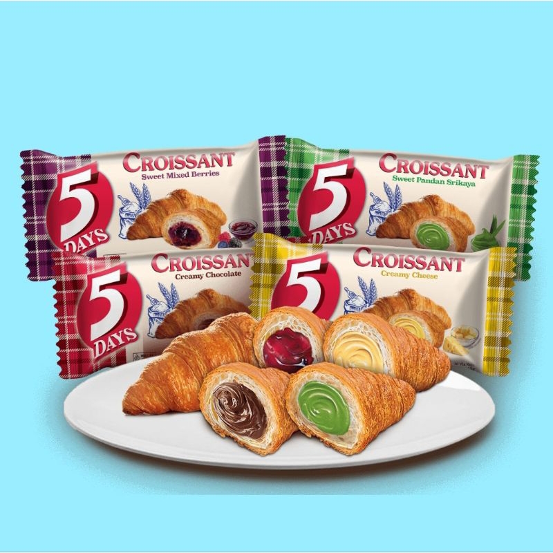 

Roti Croissant 60gram 5Day