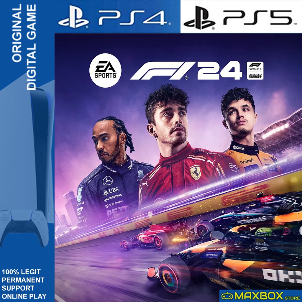 F1 24 PS4 PS5 Original Game