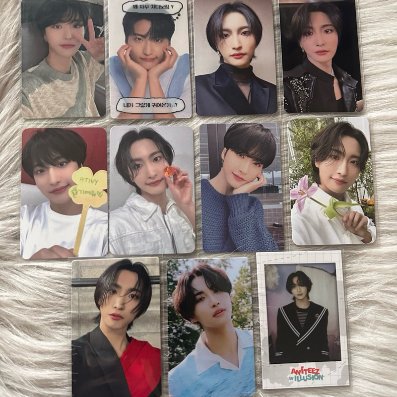 [ READY STOCK ] official photocard Seonghwa ATEEZ benefit pob seonghwa