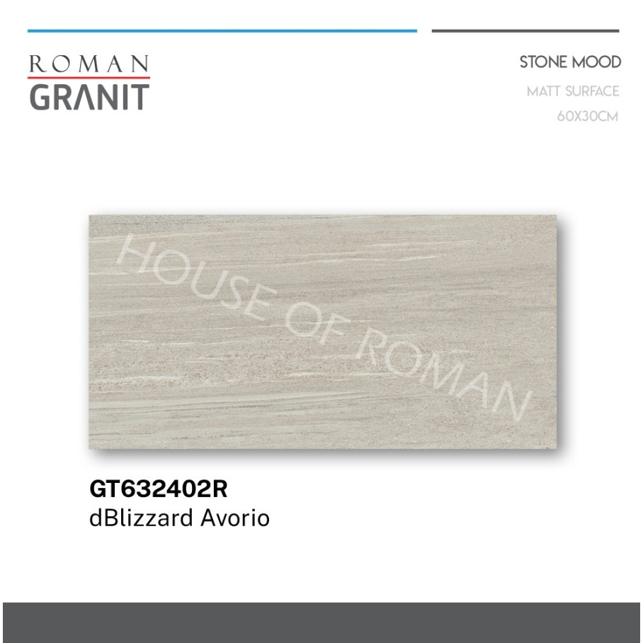 ROMAN GRANIT dBlizzard Avorio 60x30 GT632402R ROMAN GRANIT