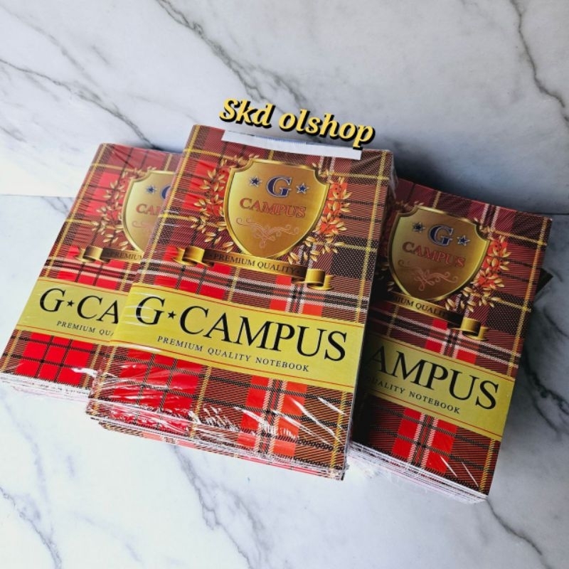 

Buku Tulis G Campus ukuran boxy maxy panjang isi 36lembar 10 buku