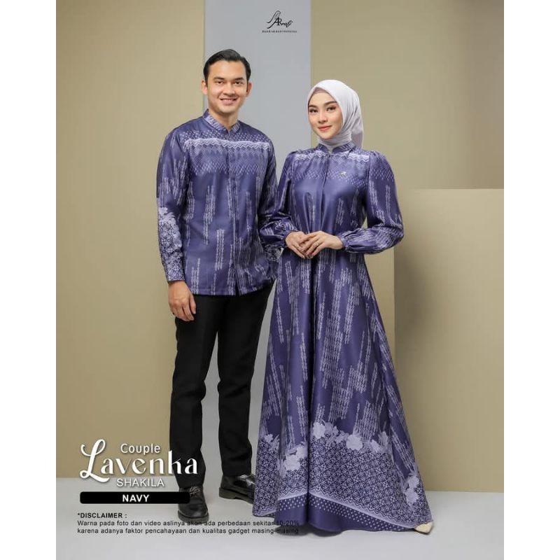 Flash Sale ‼️ Lavenka Couple Dress Kemeja Koko Ar Rafi Arrafi Terlaris ✅