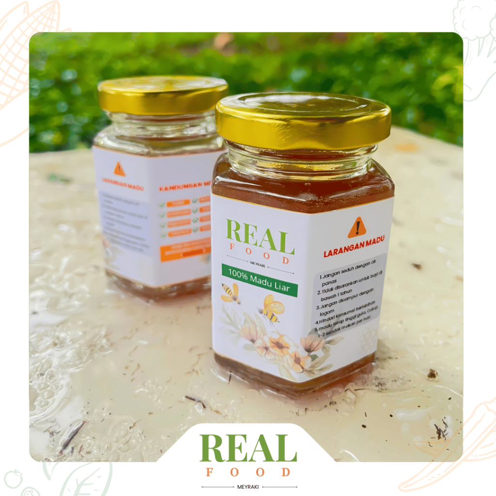 

MADU HUTAN LIAR ASLI 100% - RAW HONEY - TANPA PENAMBAHAN BAHAN KIMIA APAPUN - REAL FOOD MEYRAKI