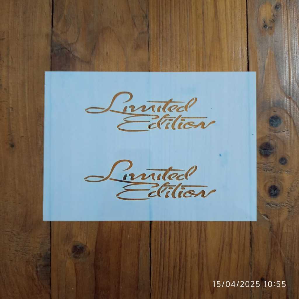 

Bcalleigh Stencil "Limited Edition