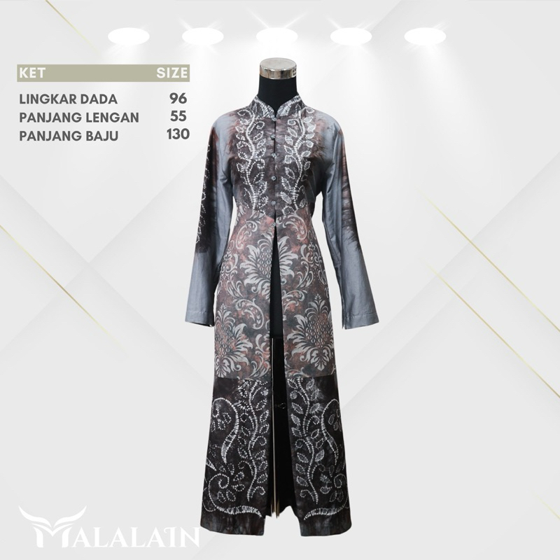 * Kemeja tunik/ tunik sasirangan/ sasirangan modern/ batik tunik/ blazer sasirangan/ outer sasiranga