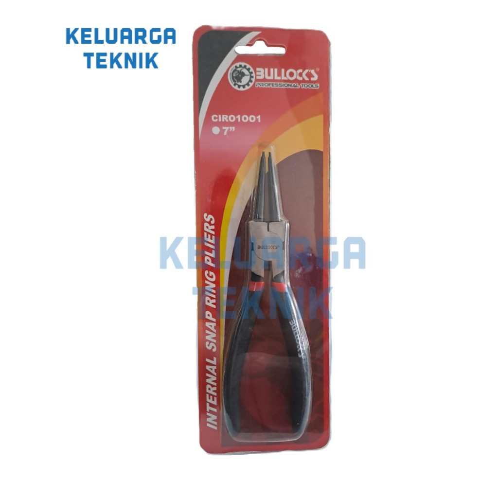 Tang Snap Ring Lurus Tutup Bullocks 7 Inch