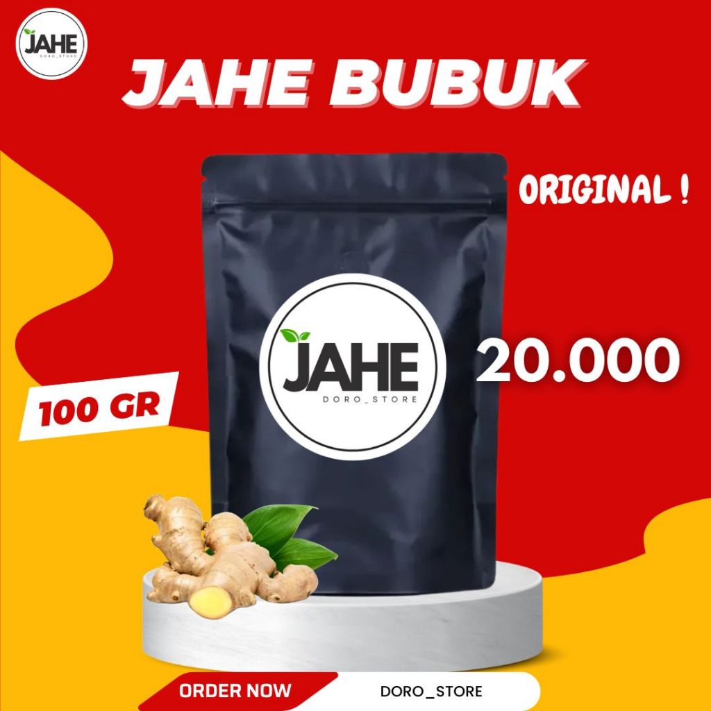 

BUBUK JAHE 100 GR ( COD )