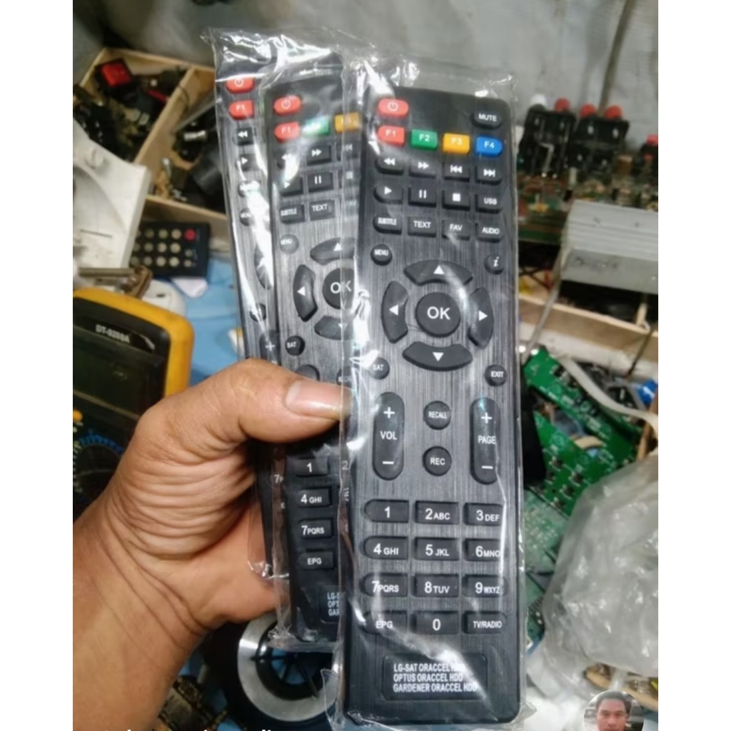Remote Receiver K-Vision Optus K-Vision LGsat Kvision Gardiner Remote K-Vision GOL Promo remot optus