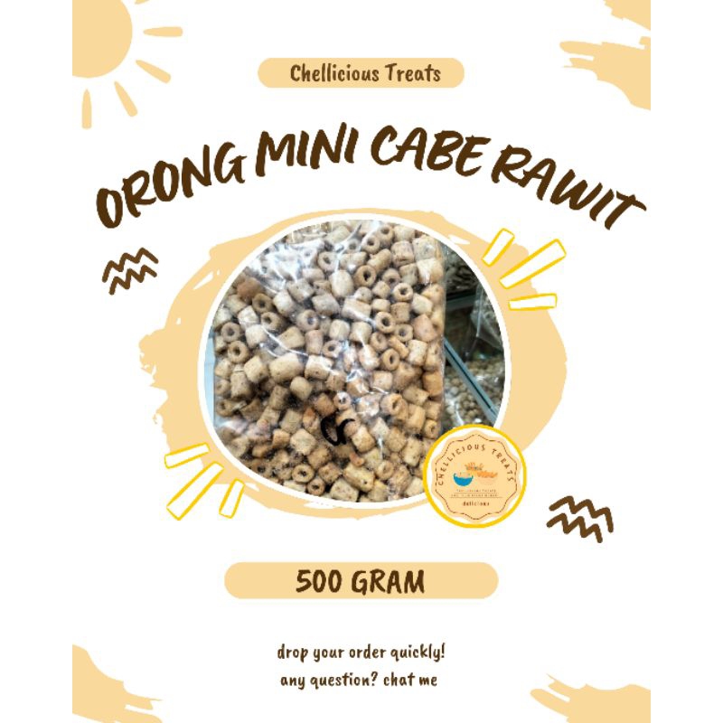 

ORONG MINI CABE RAWIT
