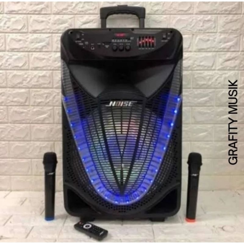 Speaker Portable Noise 899 F 15 Inch Bluetooth Original