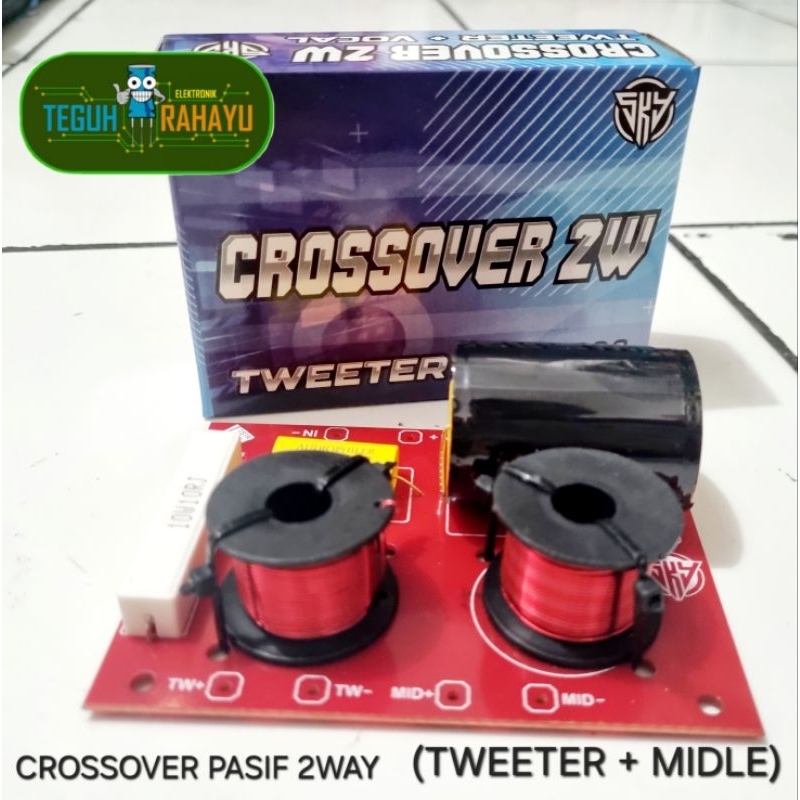Crossover pasif 2 way tweeter + vocal / high+middle by SKY