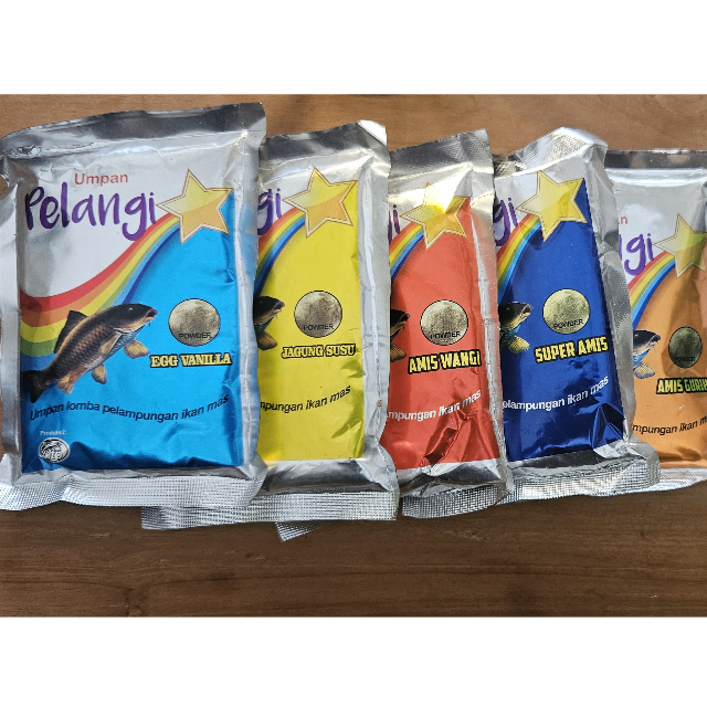 Umpan Pelangi Powder Umpan Djempol