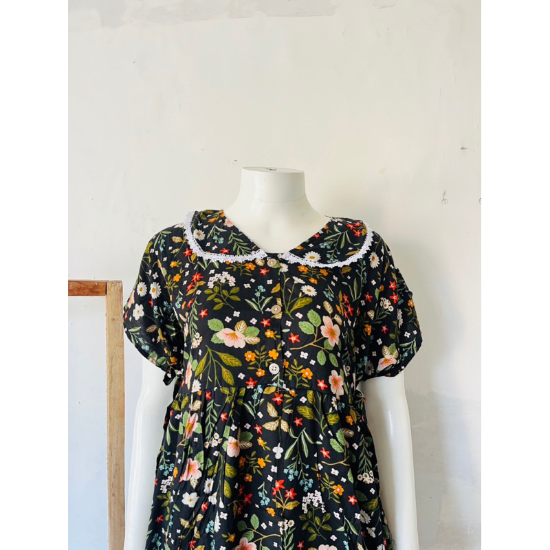 Viona dress Daster Cantik Kekinian Rumahan homeydress