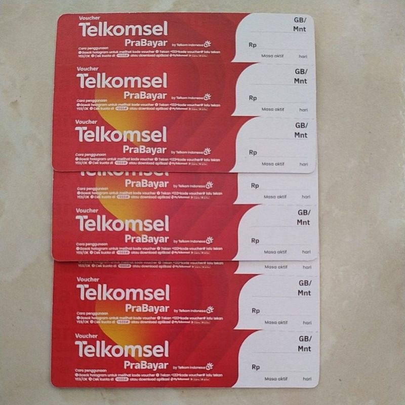 Voucher Telkomsel Kosong khusus Area JATIM ex Desember 2026