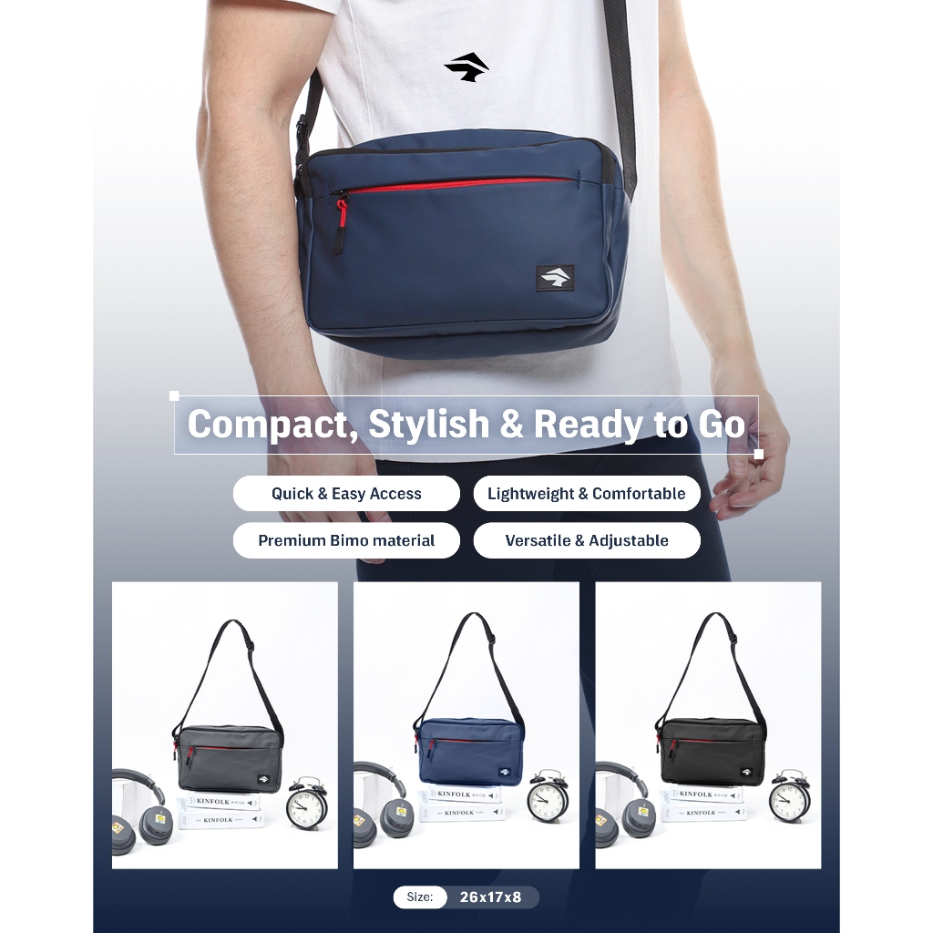 SLING BAG RAVE NEVADA  / TAS SLEMPANG WATER RESISTANT