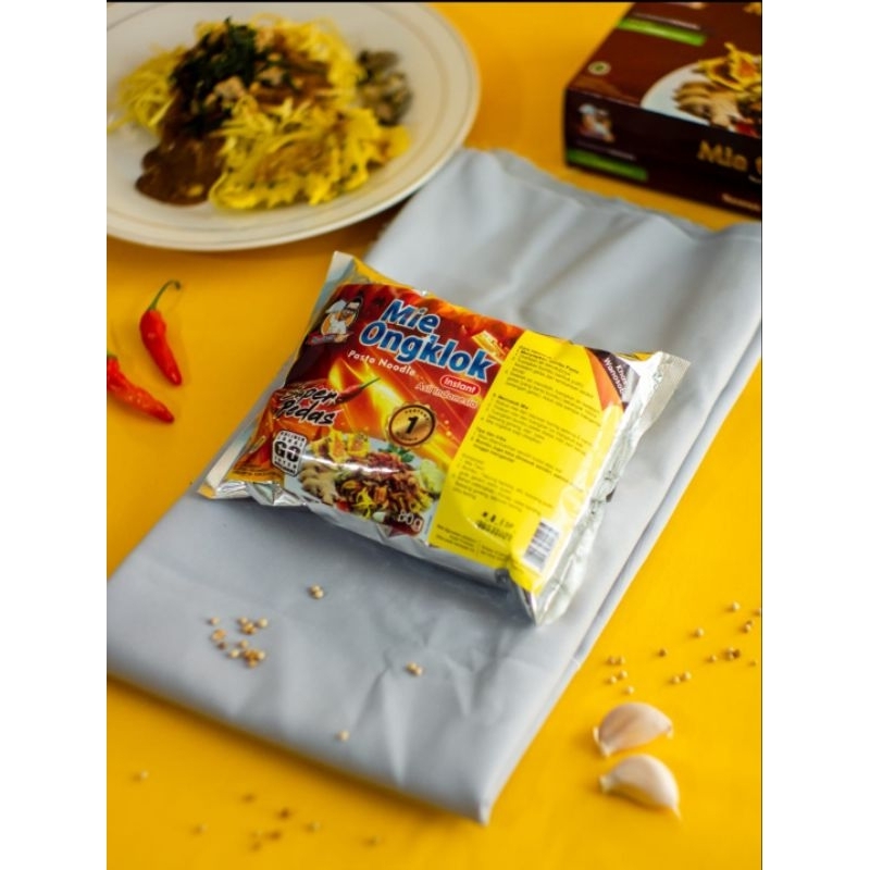 

mie ongklok instan khas wonosobo super pedas mas desta