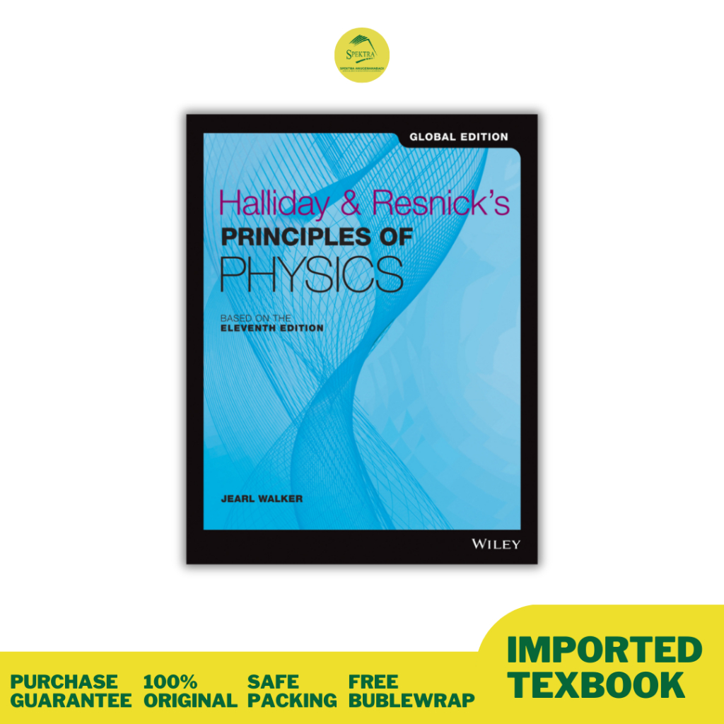 Buku Halliday and Resnick's Principles of Physics 11 Edition 9781119454014