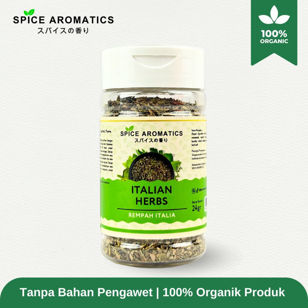

SPICE AROMATICS Rempah Italia / Italian Herbs Premium Quality