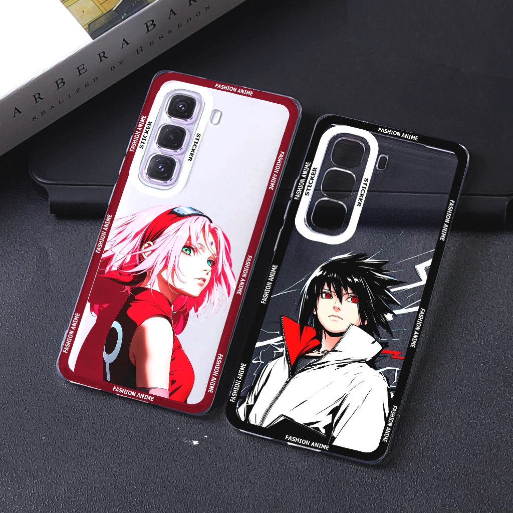 Case INFINIX HOT 50 4G HOT 50 5G HOT 50 PRO PLUS softcase silikon bening - Casing ANIME PN-104