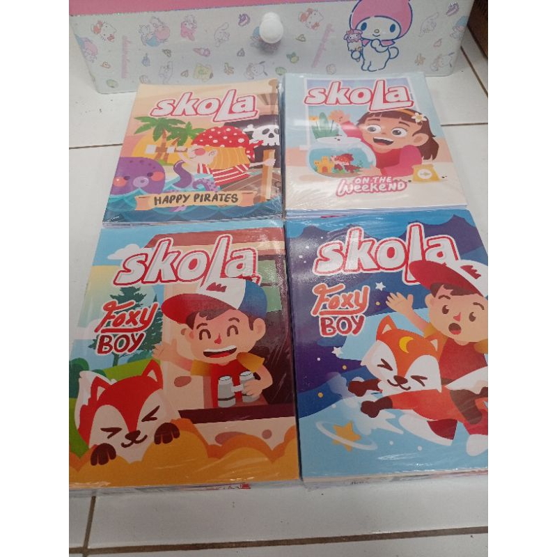 

Buku Tulis SKOLA 38 Lembar Per Pack 10 Lembar