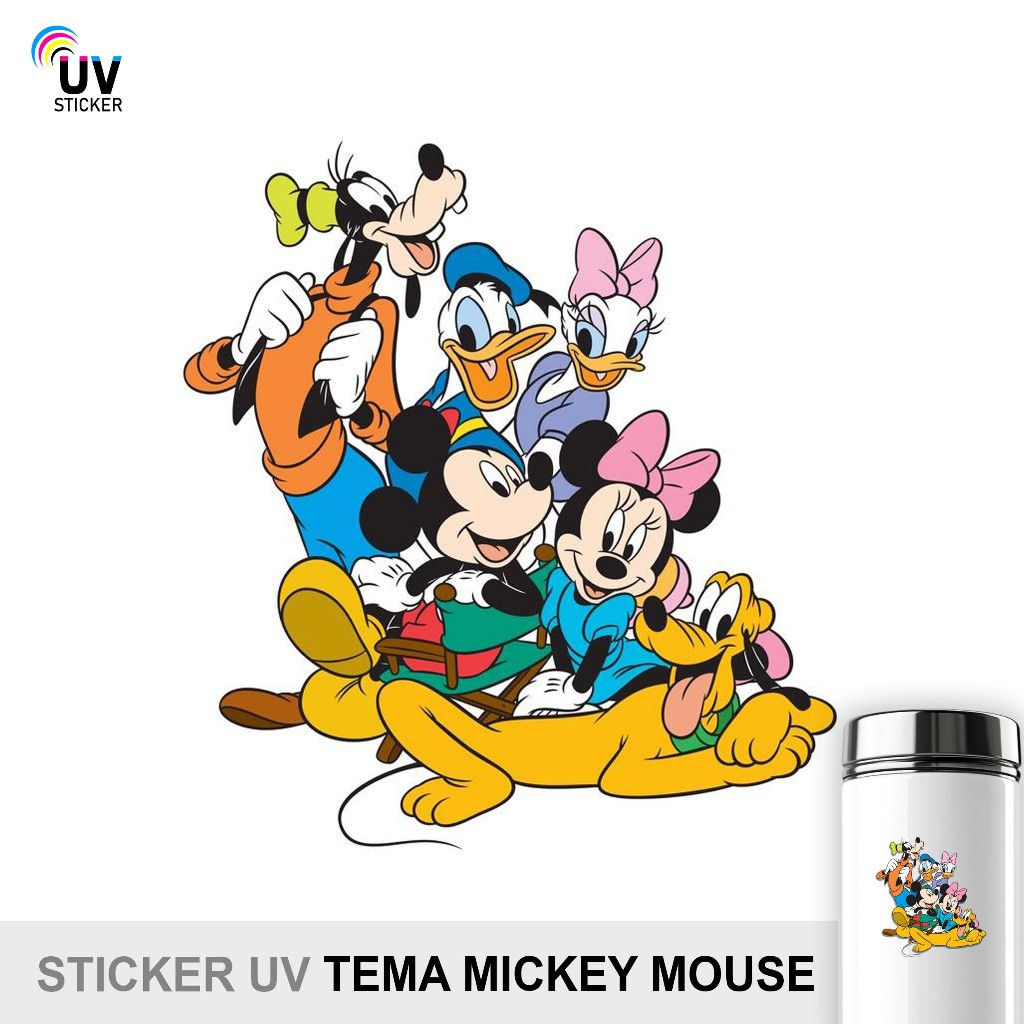 

STIKER UV - TEMA MICKEY MOUSE | STICKER UV, STICKER MOTOR, STICKER MOBIL, STICKER HELM, STICKER TUMBLER, STICKER 3D, STICKER UV DTF BY UVSticker
