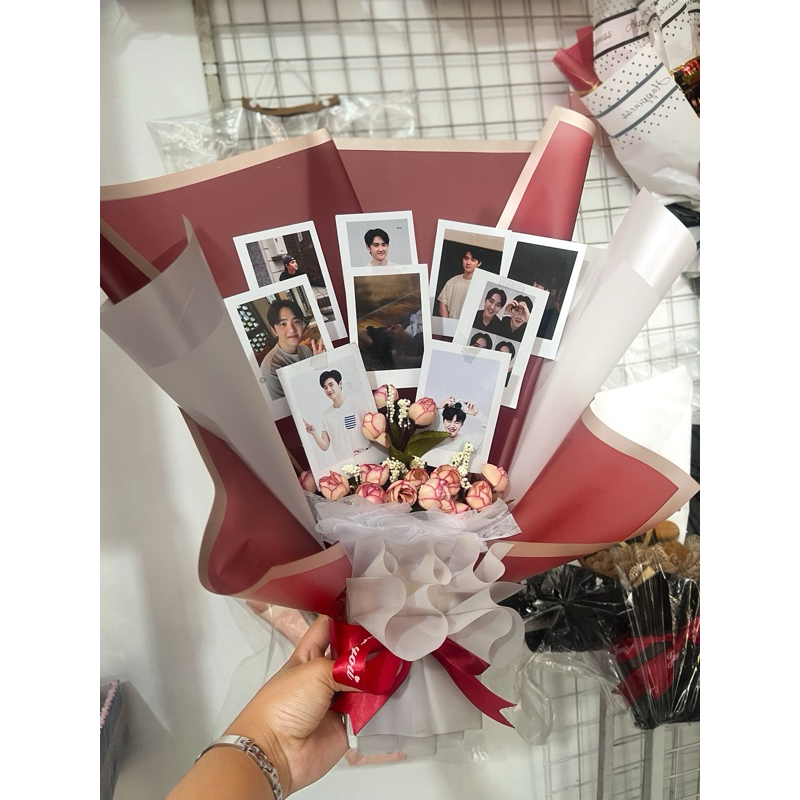 Buket Foto Polaroid Custom