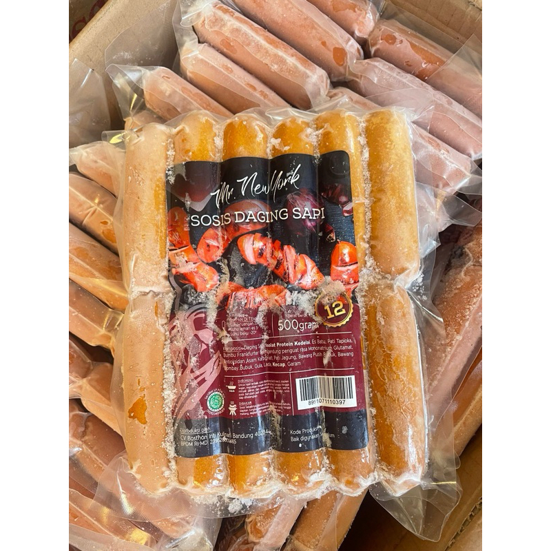 

sosis bakar new york 500 gram