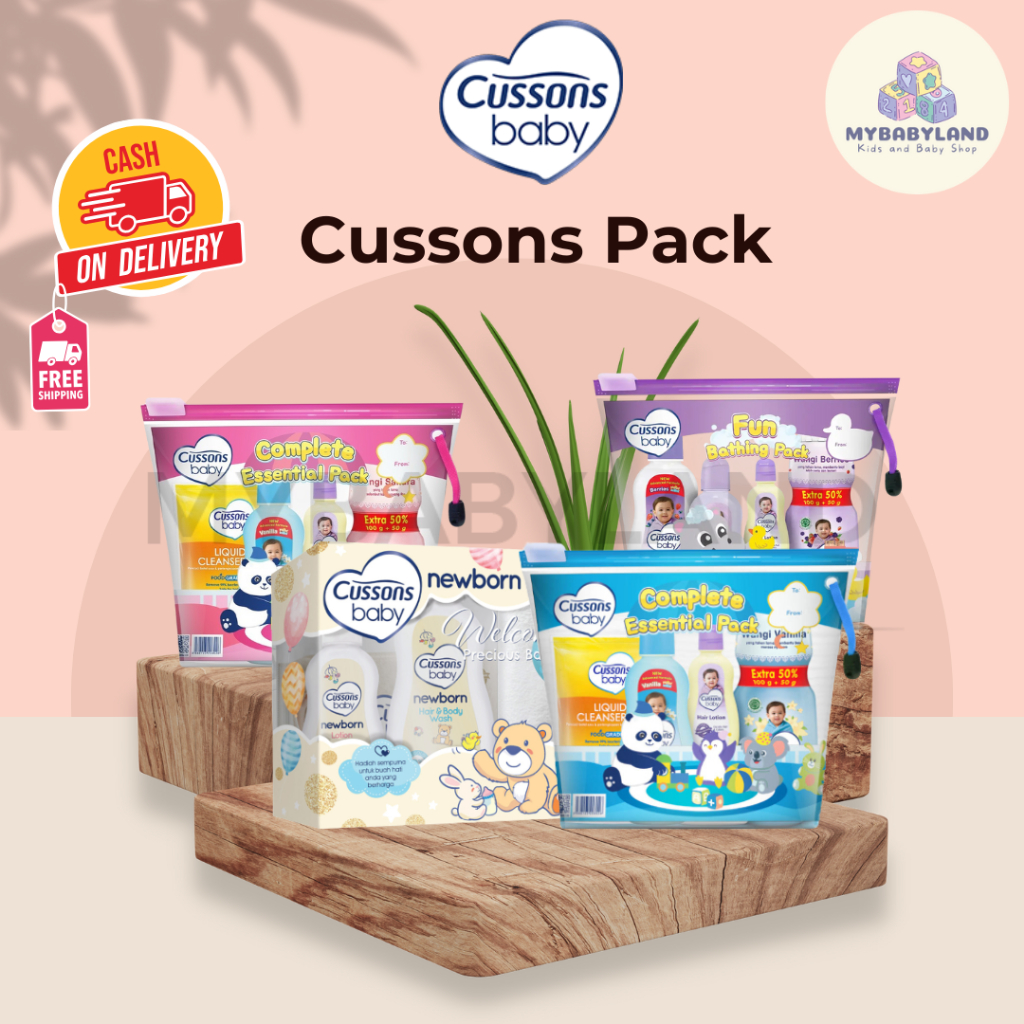 Cussons Baby Complete Essential Pack | Cussons Fun Bathing Pack | Cussons New Born Pack | Cussons Gi