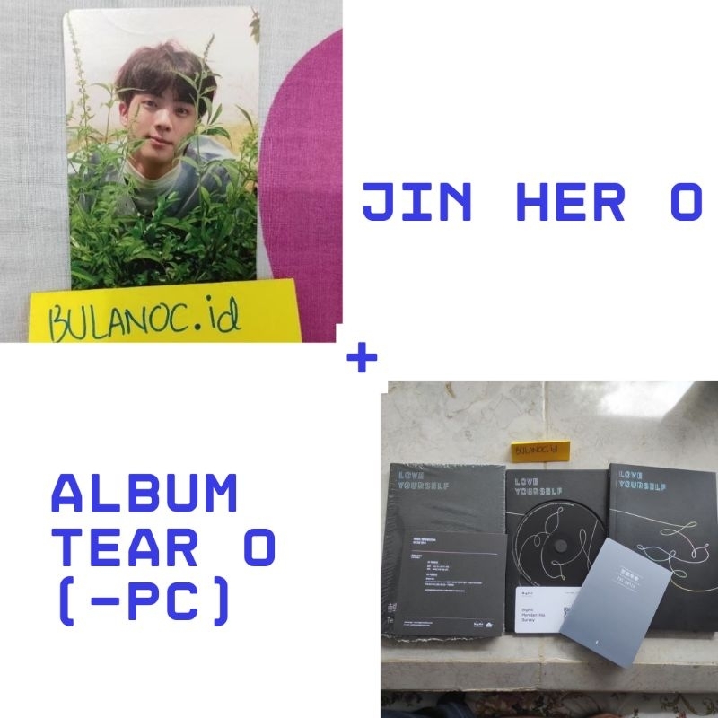 Album Tear O + PC Jin Her O