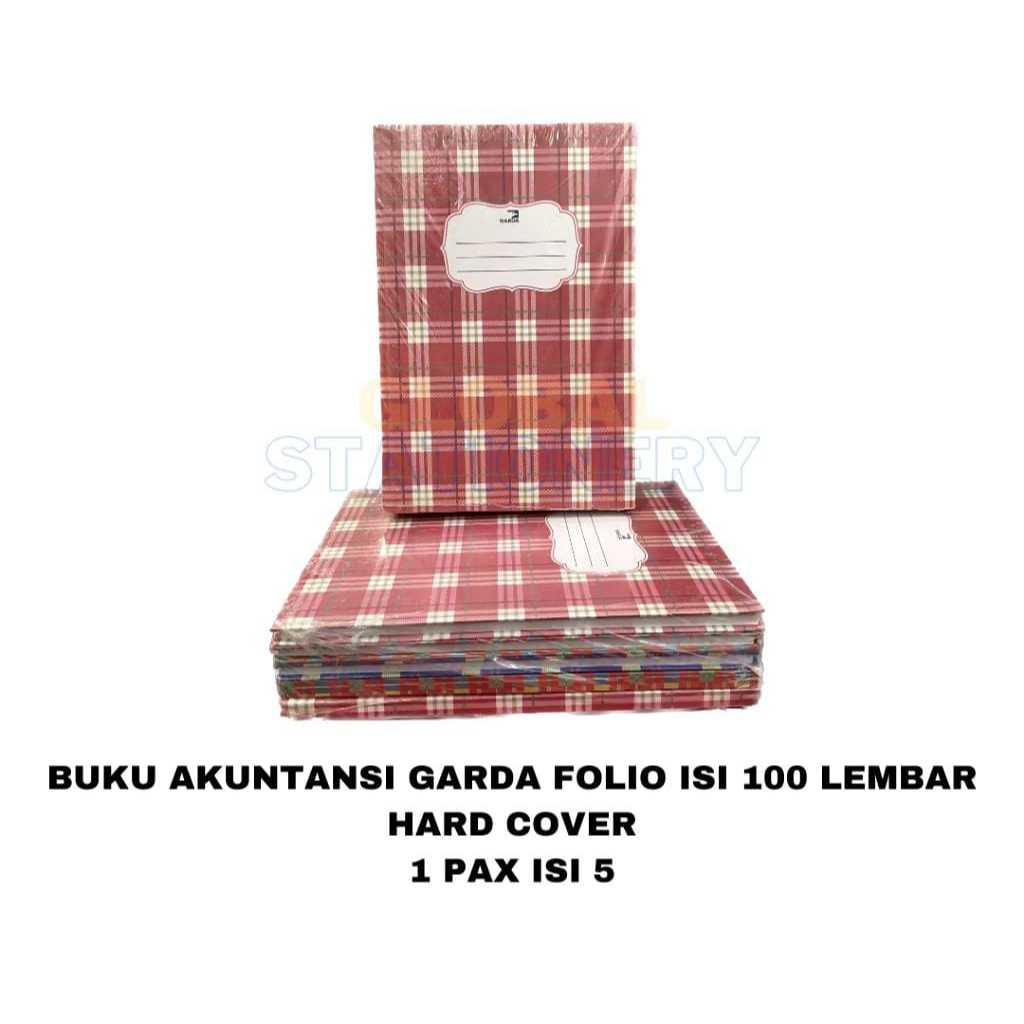 

Buku Folio Garda 100 Lembar / Lbr - Besar Panjang Hardcover